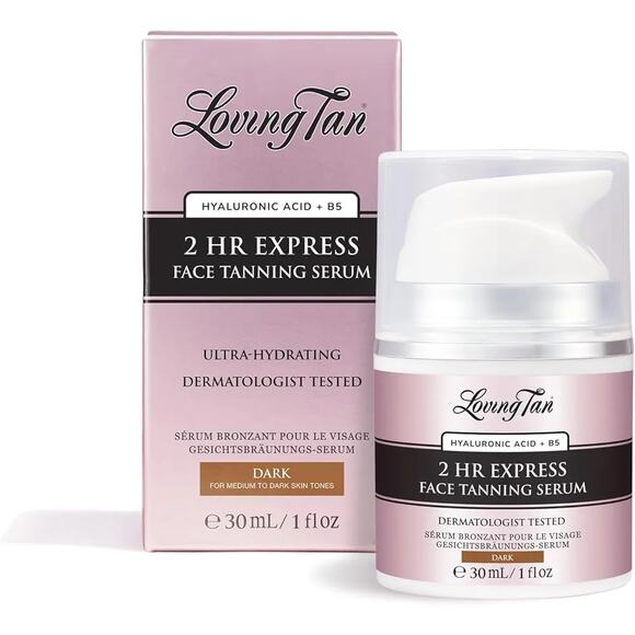 Loving Tan Other - Loving Tan 2 HR Express Face Tanning Serum in the shade Dark 30 ml/1 fl oz
